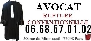 avocat rupture conventionnelle